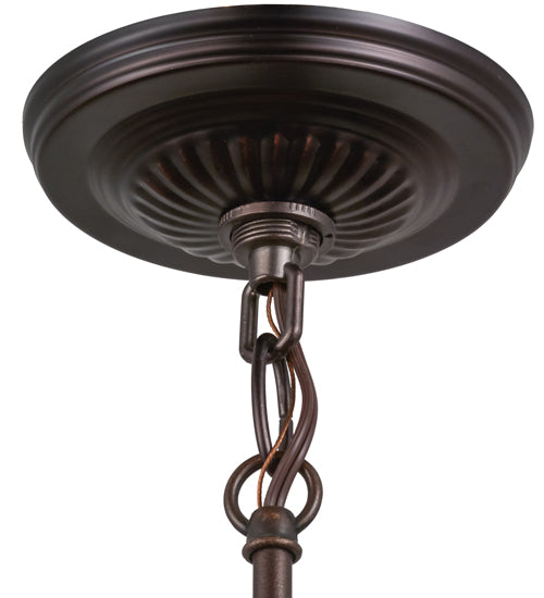 5"W Mahogany Bronze 1 Lt Pendant Hardware