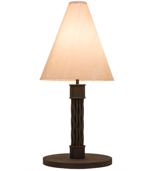 17"W Cone Mosset Table Lamp