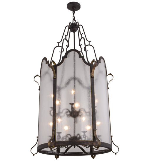 32" Wide Dubrek 12 Lt Foyer Lantern