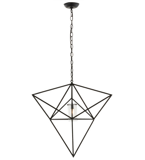 29"W Geometric Pendant