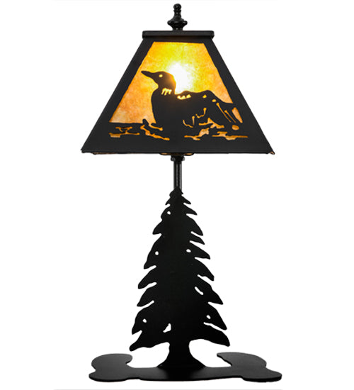 15" High Loon Accent Lamp