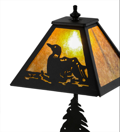 15" High Loon Accent Lamp