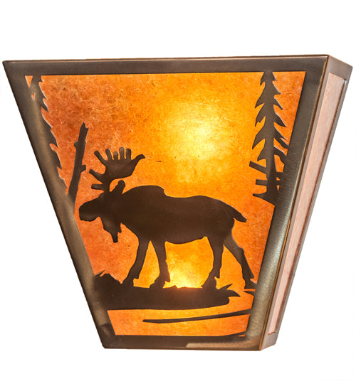 13" Wide Moose Creek Wall Sconce