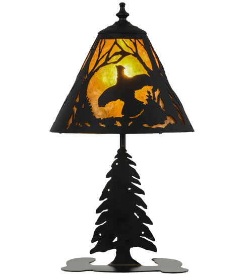 17"H Ruffed Grouse Accent Lamp