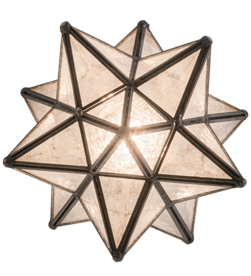 10.5"W Moravian Star Pendant