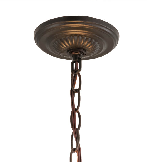 20"W Tiffany Roman 3 Lt Chandelier