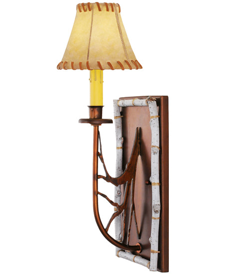 6"W Birchwood Wall Sconce