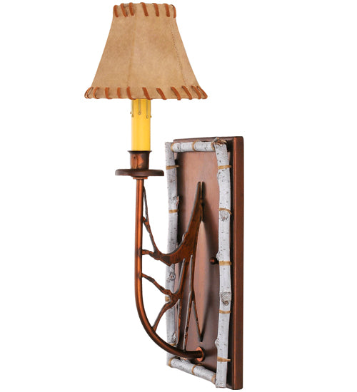 6"W Birchwood Wall Sconce