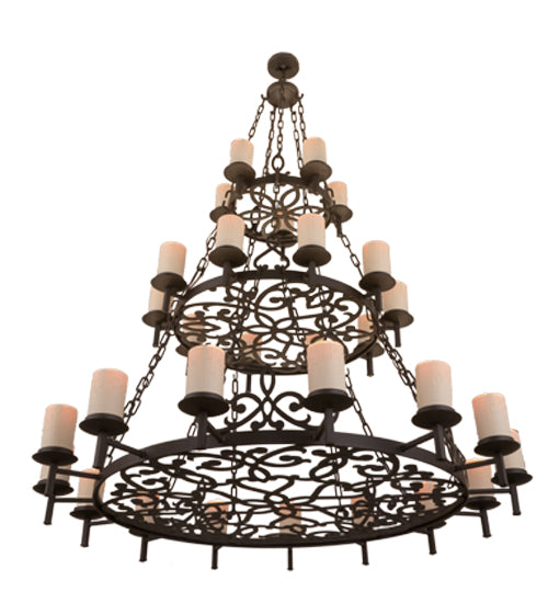 62"W Newcastle 30 Lt Chandelier