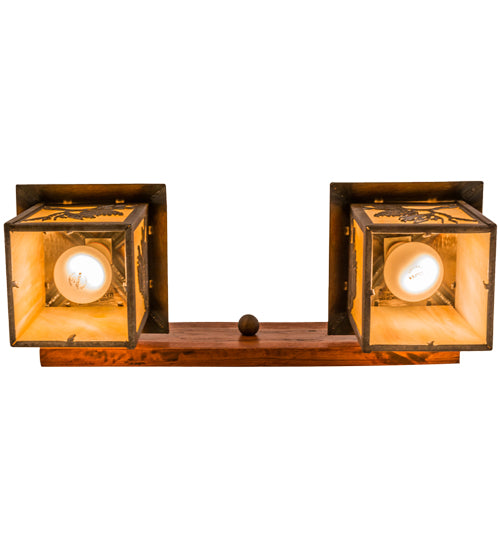 20"W Balsam Pine 2 Lt Wall Sconce