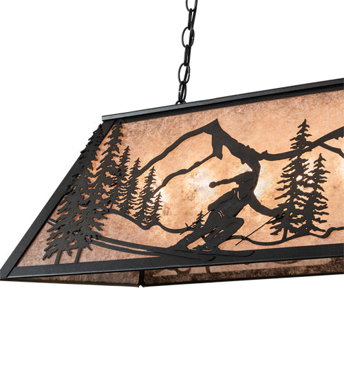 33" Long Alpine Oblong Pendant