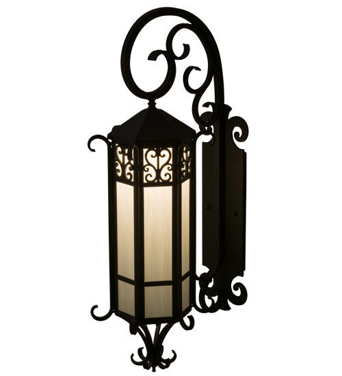 12"W Caprice Lantern Wall Sconce