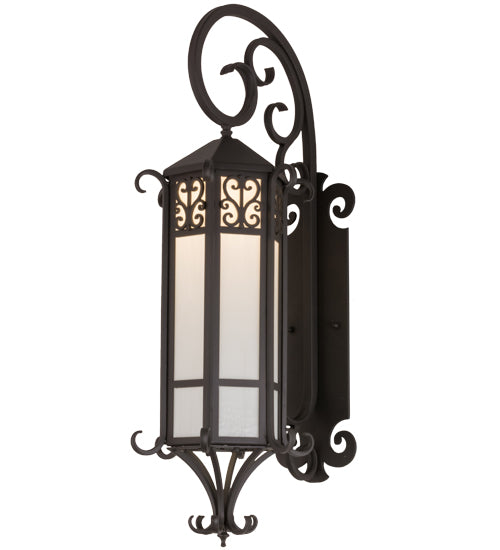 12"W Caprice Lantern Wall Sconce