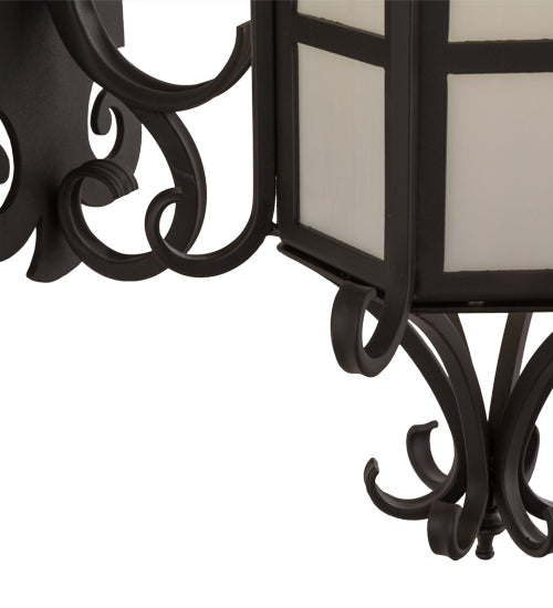 12"W Caprice Lantern Wall Sconce