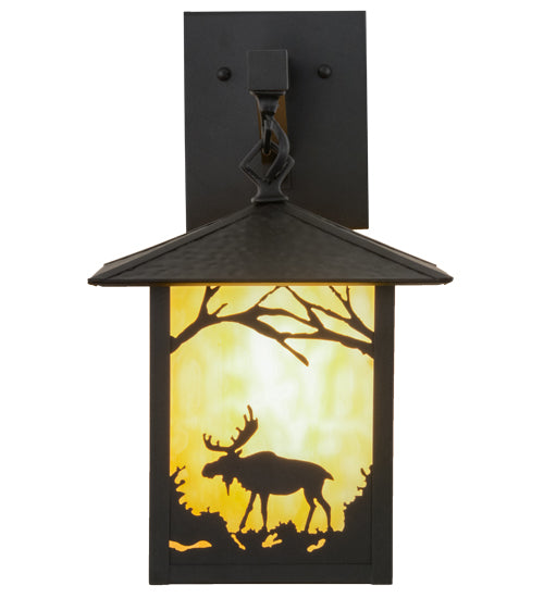 9"W Seneca Moose Creek Hanging Wall Sconce