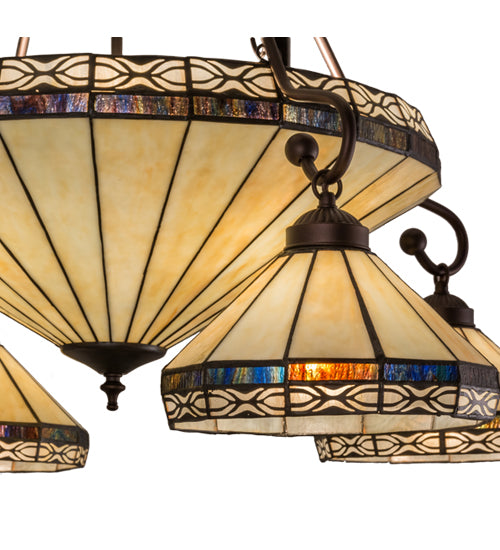 36"W Crestwood 5 Lt Chandelier