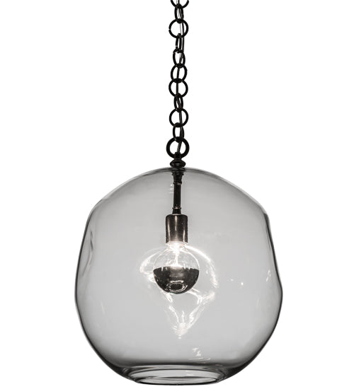 15"W Deformado Globe Pendant