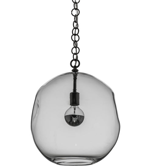 15"W Deformado Globe Pendant