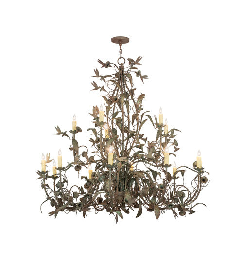 60"W Le Printemps 15 Lt Chandelier