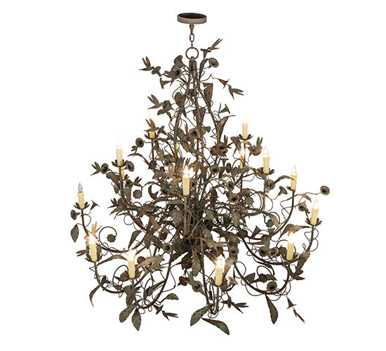 60"W Le Printemps 15 Lt Chandelier