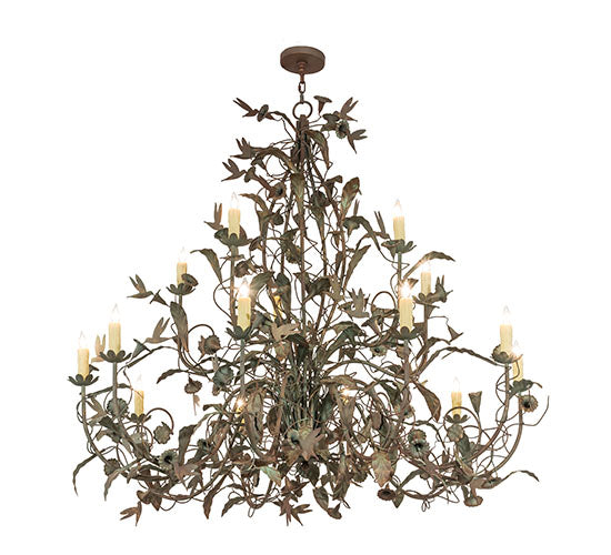 60"W Le Printemps 15 Lt Chandelier