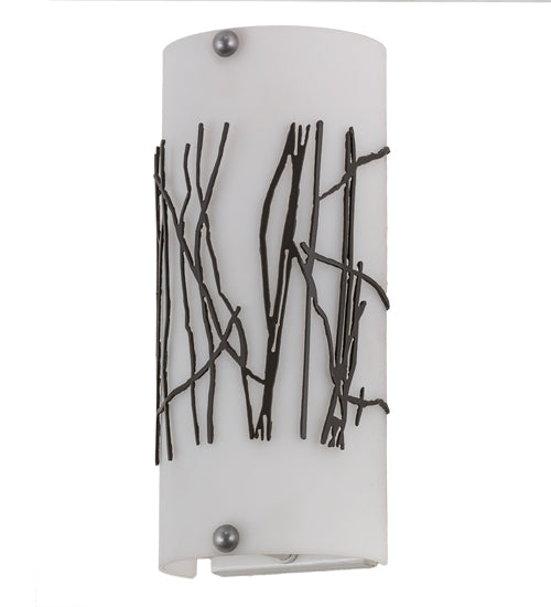 5"W Twigs Overlay Wall Sconce