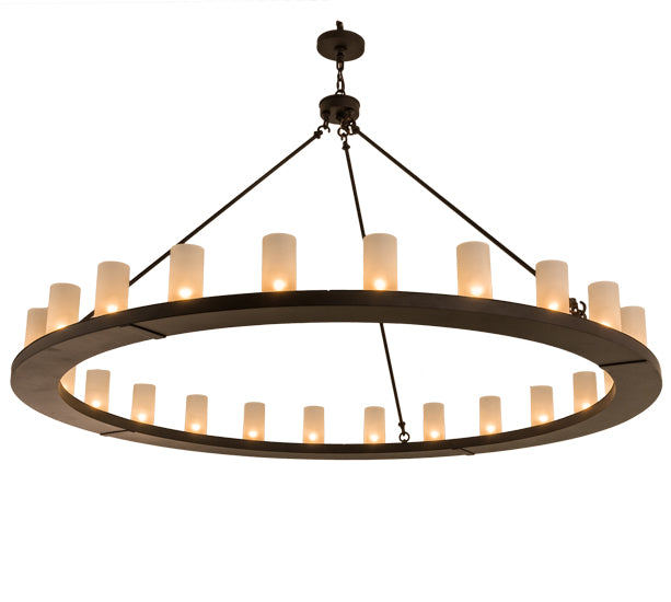 72"W Loxley 24 Lt Chandelier