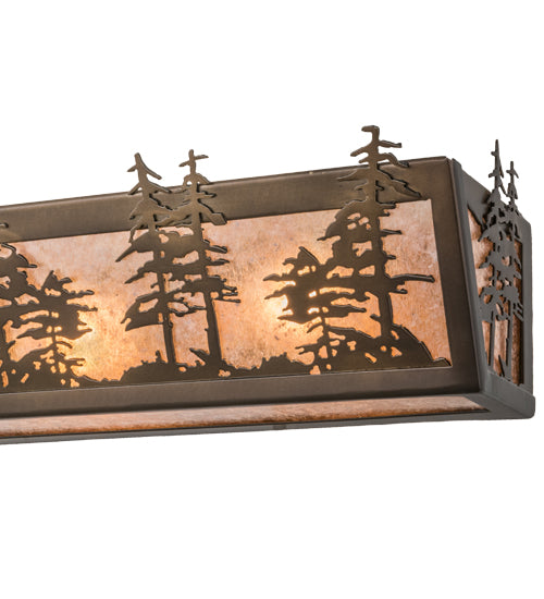 60"W Tall Pines Vanity Light