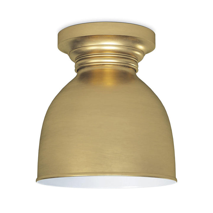 Southern Living Pantry Flush Mount (Natural Brass)