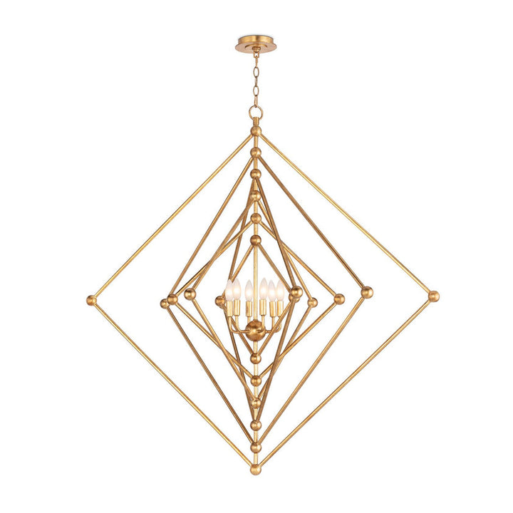 Southern Living Selena Chandelier Square Large