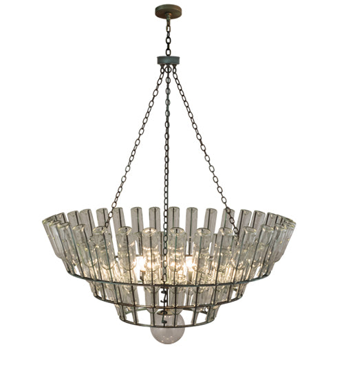 56"W Tuscan Vineyard 3 Tier Chandelier