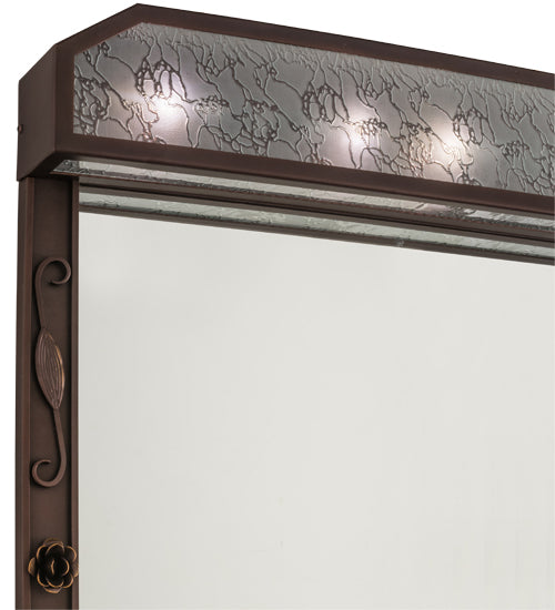 30"W Arabesque Lighted Vanity Mirror