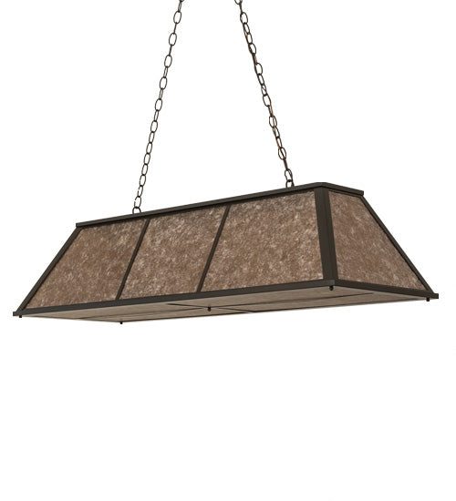 48"L Tri-Panel Oblong Pendant