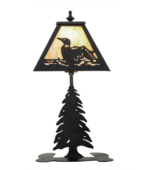 15"H Loon Accent Lamp