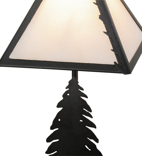 15" High Leaf Edge Accent Lamp