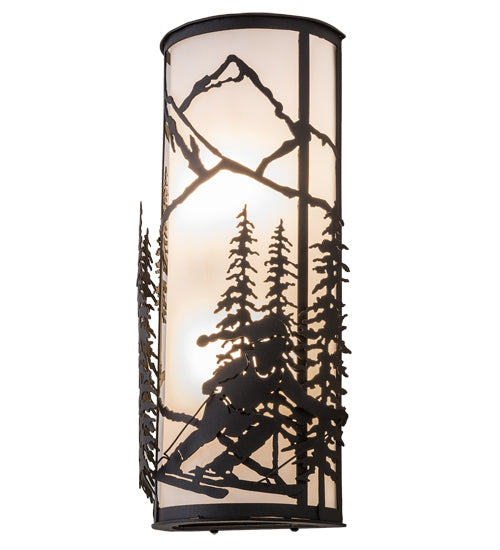 9"W Alpine Right Wall Sconce