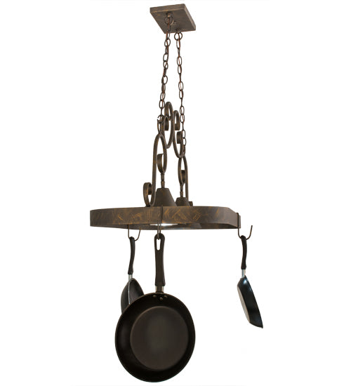 32" Long Elana 2 Light Pot Rack