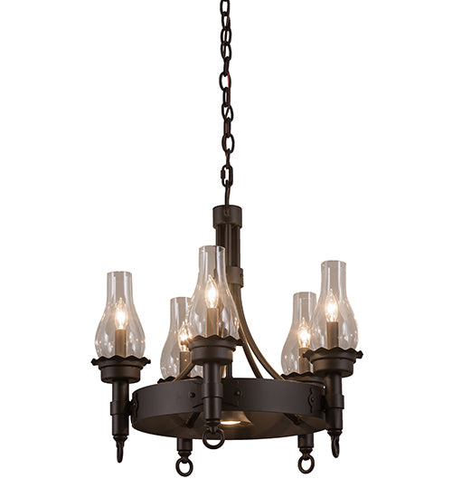 22" Wide Durango 5 Light Chandelier