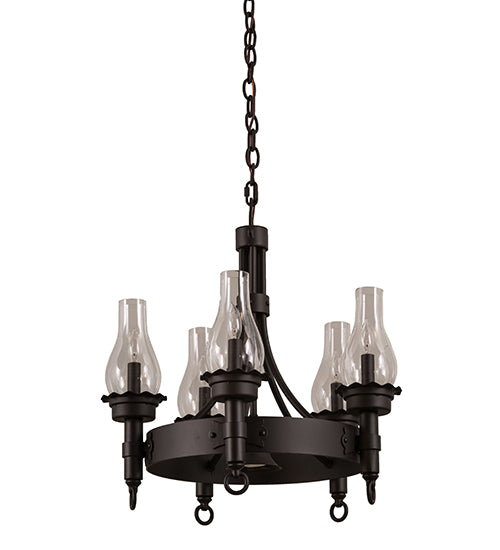 22" Wide Durango 5 Light Chandelier