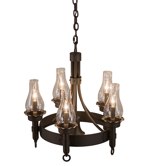 22" Wide Durango 5 Light Chandelier