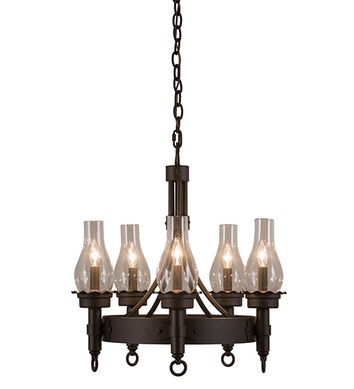 22" Wide Durango 5 Light Chandelier