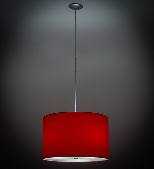 22" Wide Cilindro Play Textrene Pendant