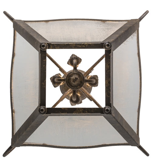 20" Square Terena 4 Light Pendant