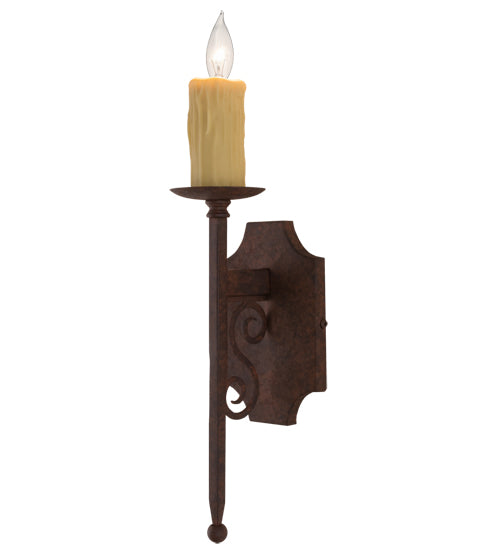 5" Wide Toscano Wall Sconce