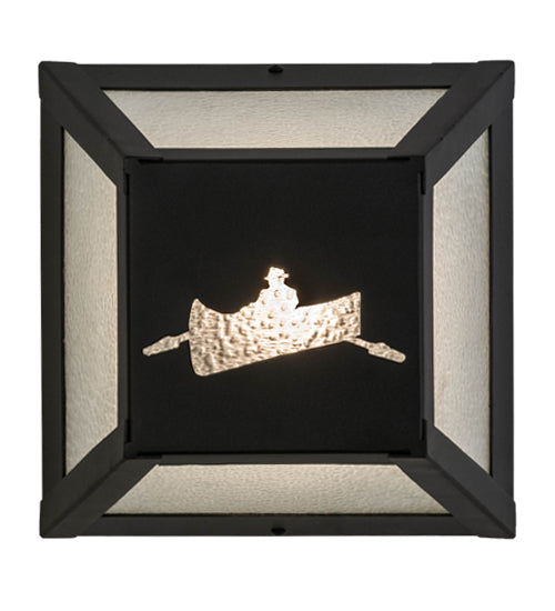 10"W Canoe Wall Sconce