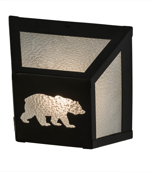 10"W Lone Bear Wall Sconce