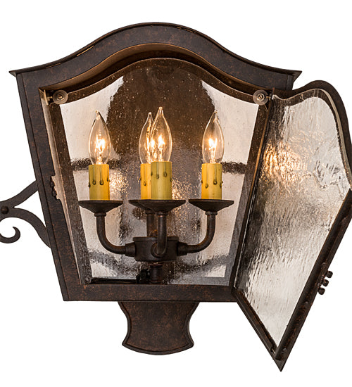 21.5"W Christian Wall Sconce