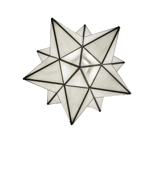 24"W Moravian Star Pendant