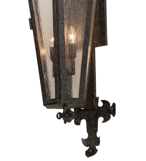 14"W Millesime Lantern Wall Sconce