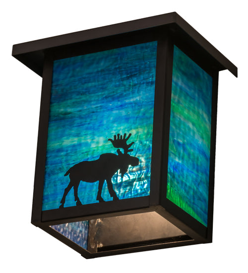 8"W Hyde Park Moose Wall Sconce